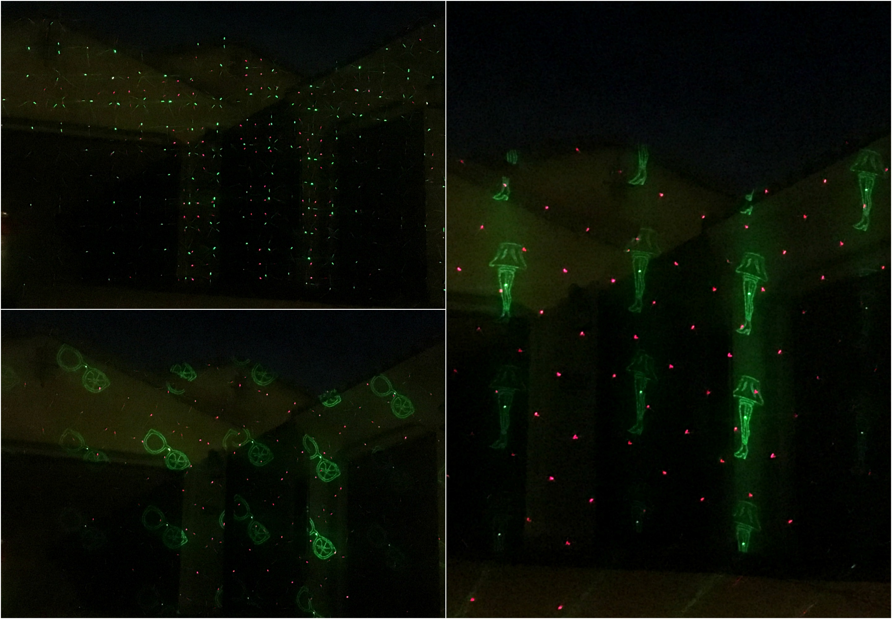 A Christmas Story fan holiday essentials outdoor laser lights