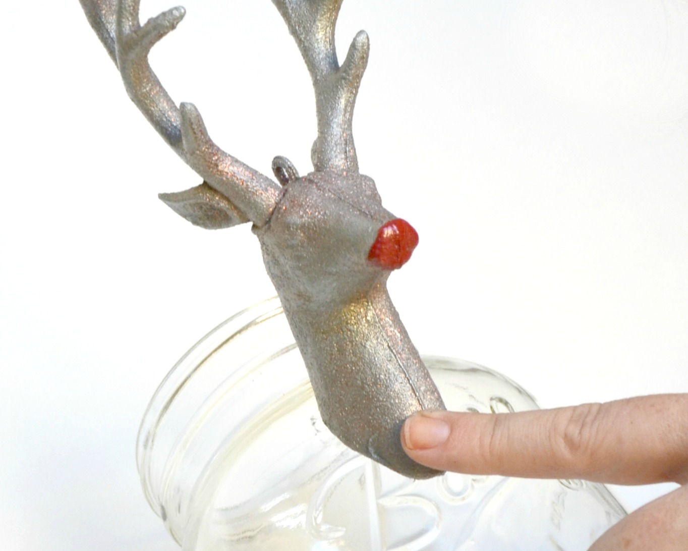 Reindeer Jar Holiday Gift tutorial