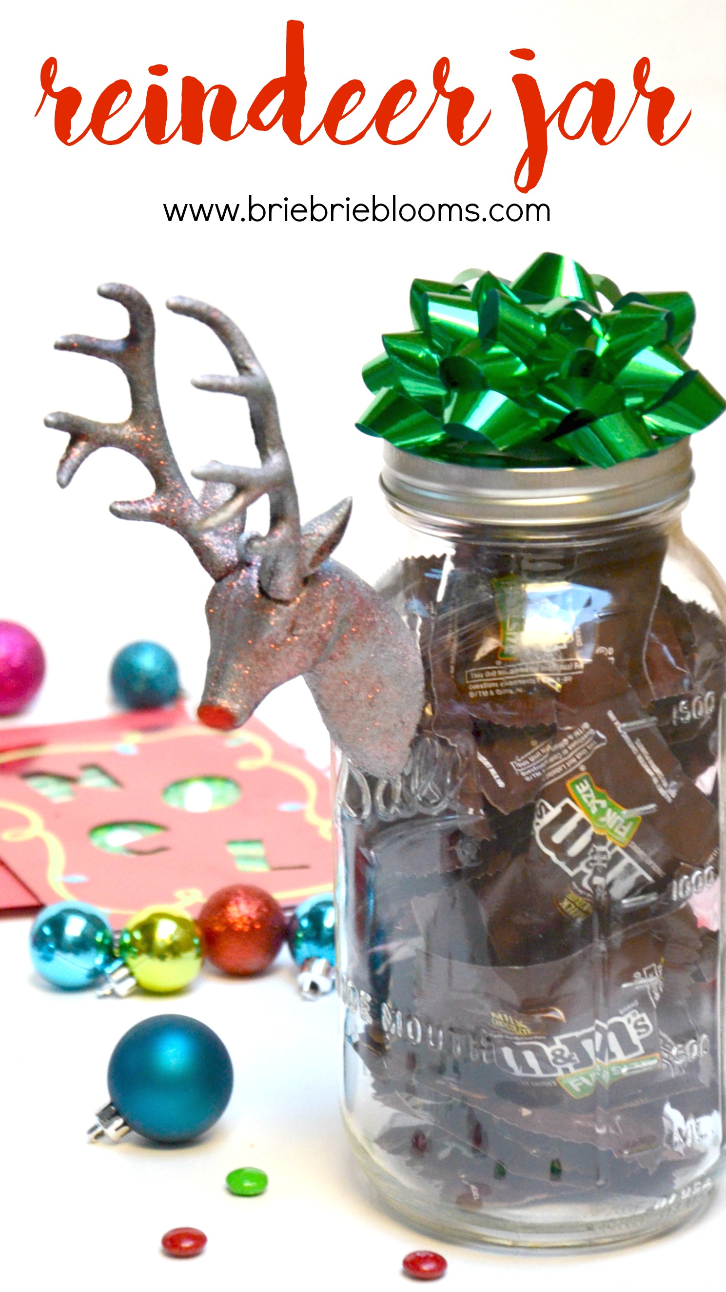 Reindeer Jar Holiday Gift