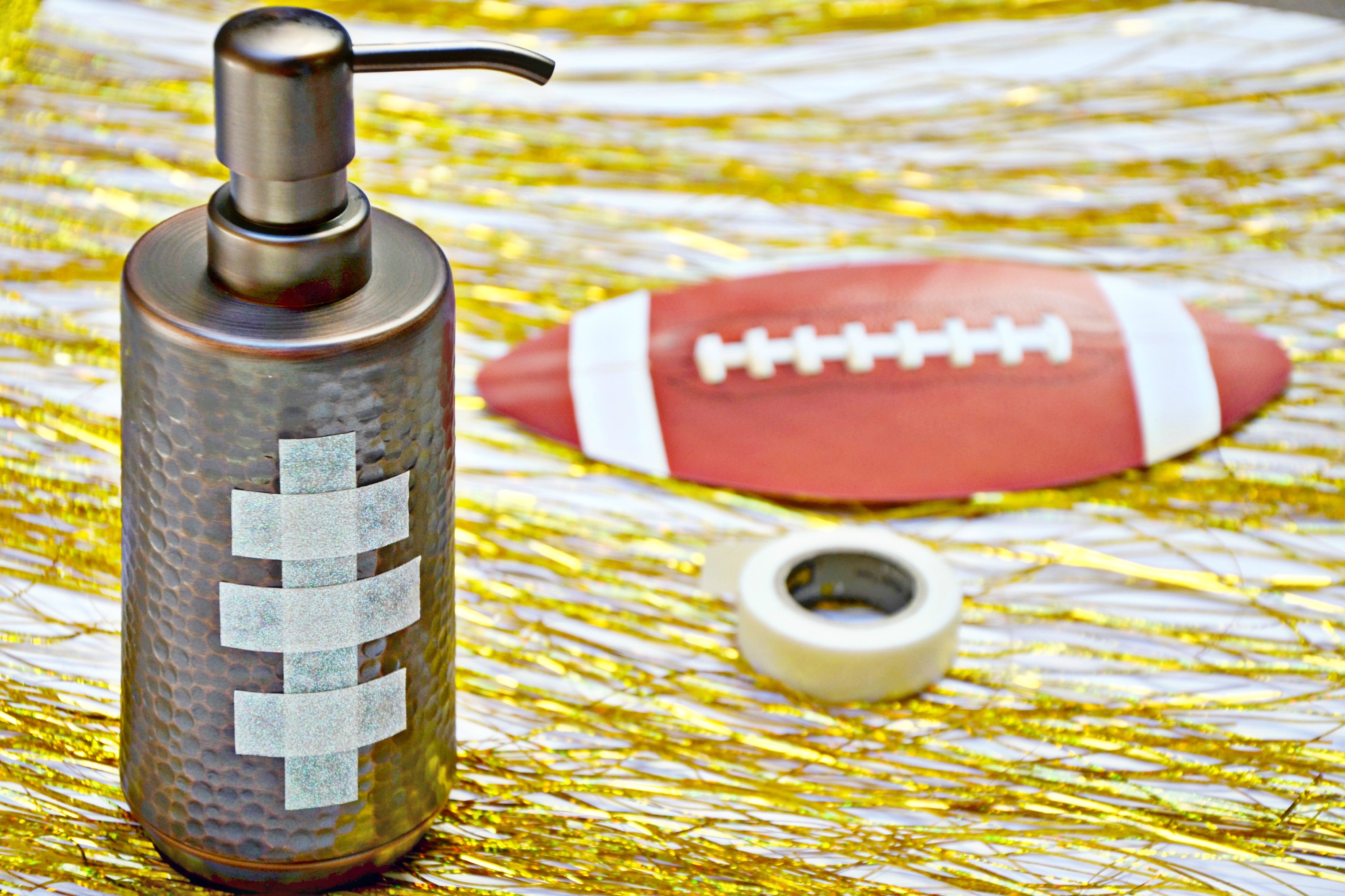 football soap dispenser washi tape