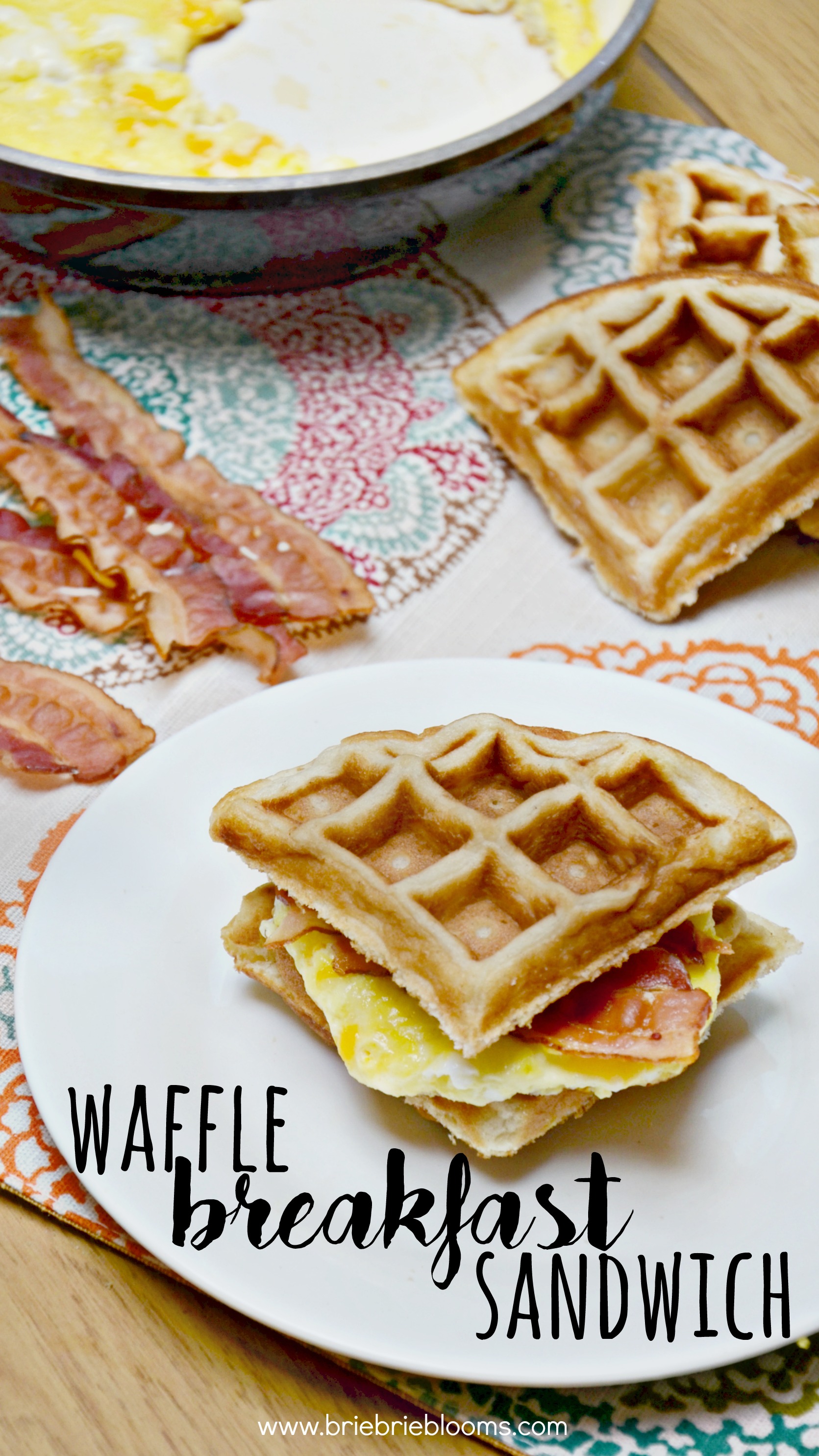 waffle breakfast sandwich recipe