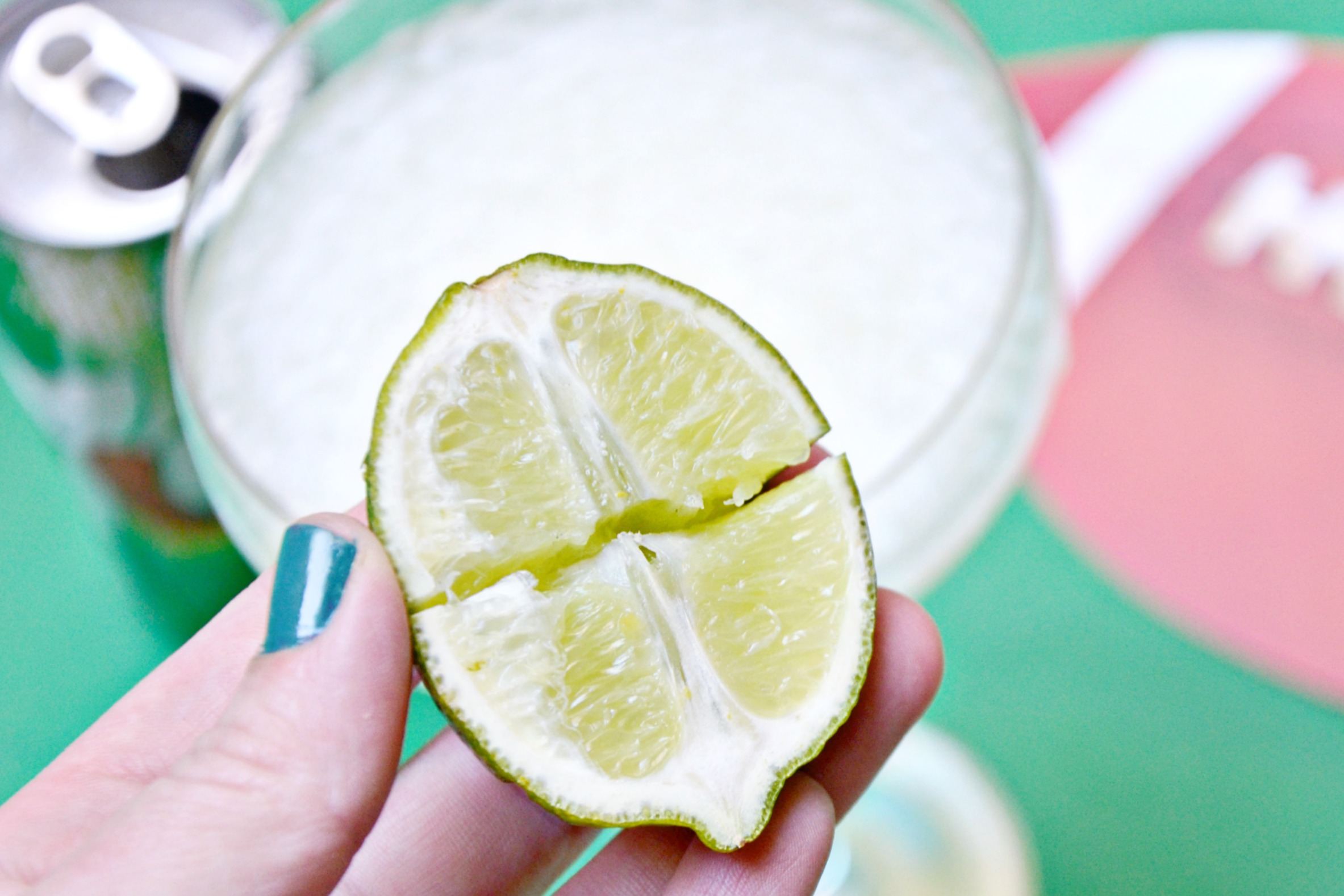 7UP Game Day Margarita lime
