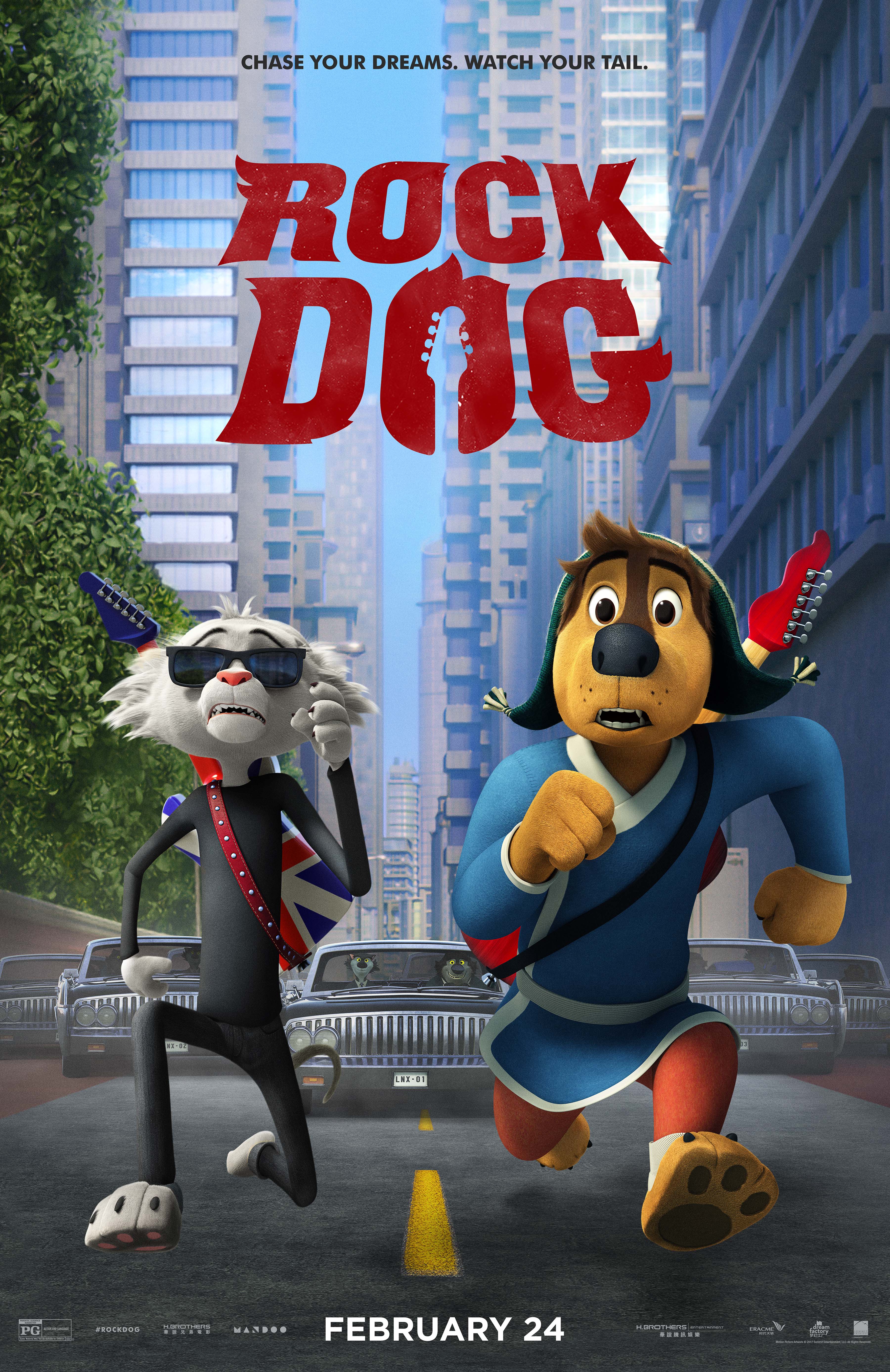 ROCK DOG movie poster