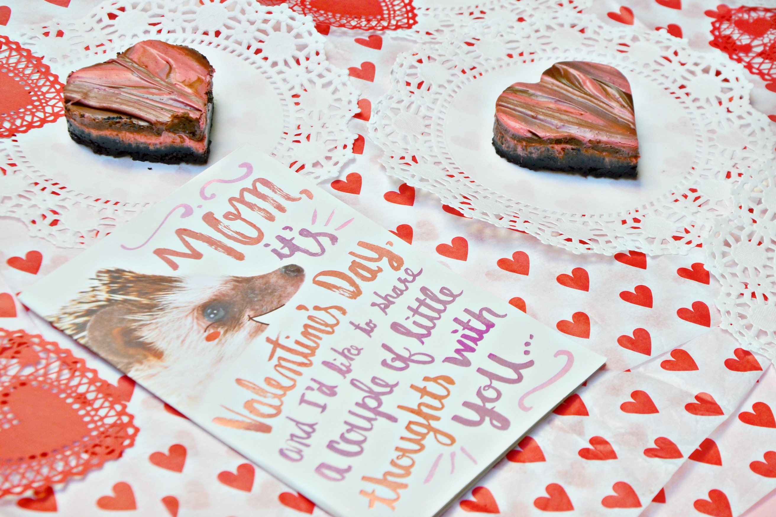 Valentine's Day Hedgehog card