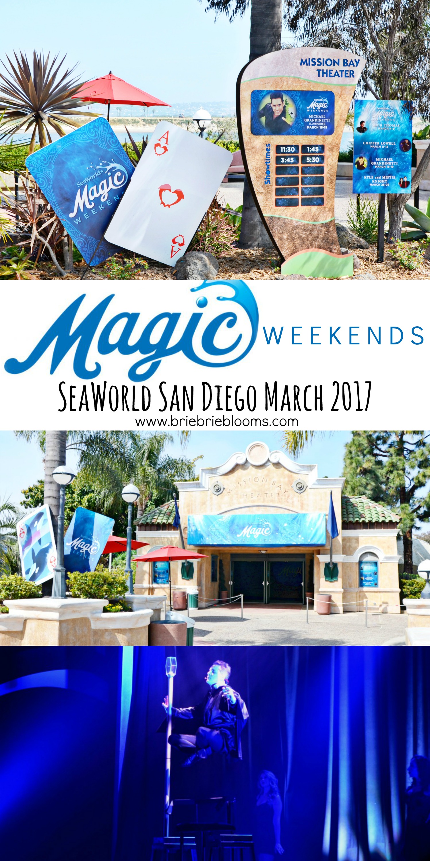 SeaWorld's Magic Weekends continue to delight and astound with fun through March 2017. Park admission includes an illusionist show and more.