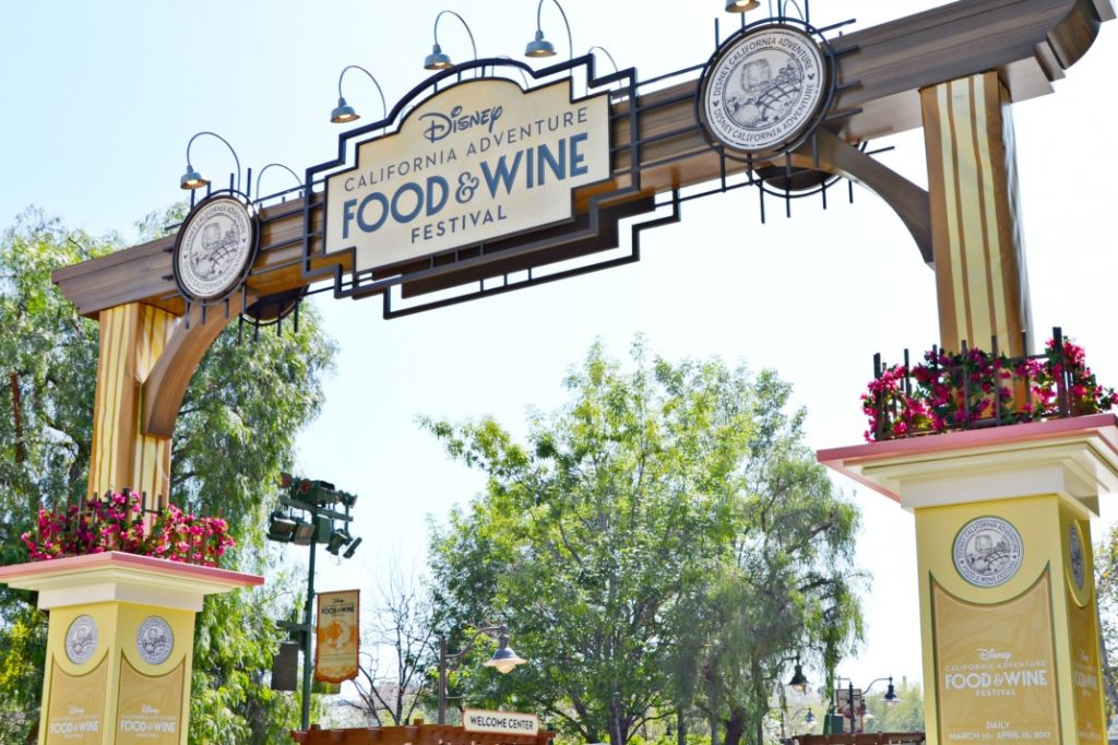 California Adventure Food & Wine Festival Brie Brie Blooms
