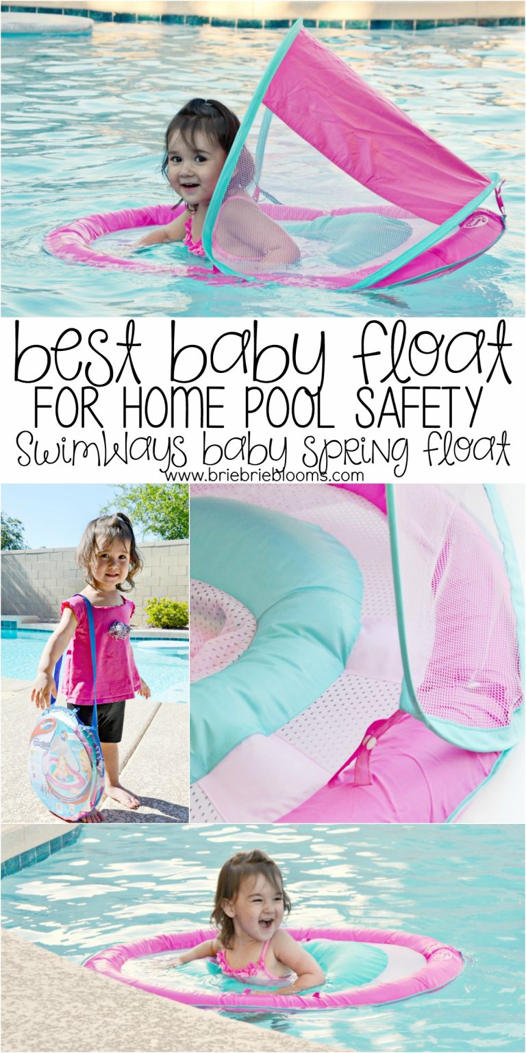 baby pool float with cover