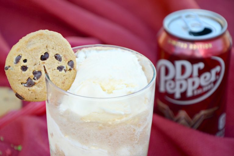 Dr Pepper® Ice Cream Shake Recipe Inspired by Wonder Woman Brie Brie