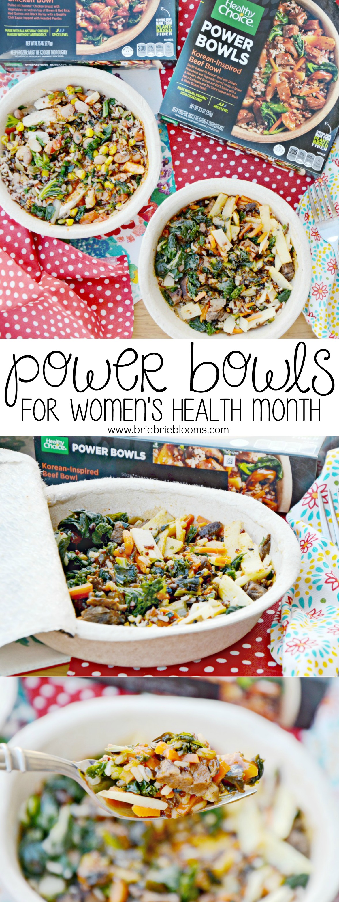 Healthy Choice Power Bowls provide all the ingredients that matter with the convenience of a fast frozen meal in a recycled plant based fiber serving bowl.