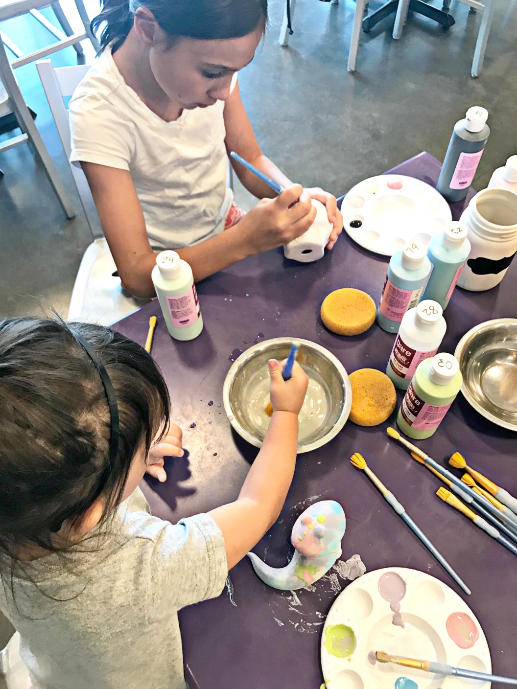 Painting at As You Wish Pottery is the perfect summer activity for all ages.
