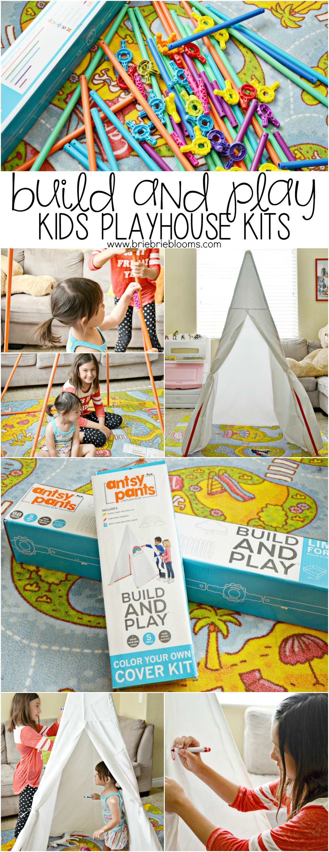Antsy Pants kids playhouse kits are exclusively available at Target and provide endless opportunities for creating, imagining and building together.