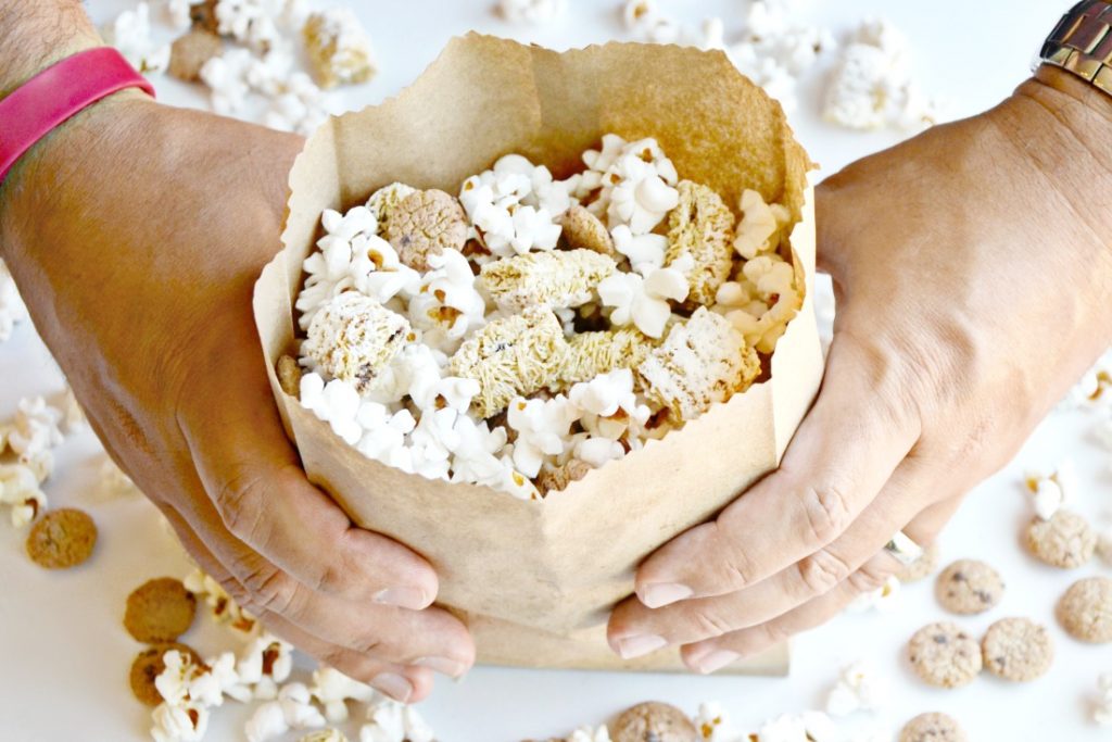 Cereal Popcorn Snack Mix Recipe Brie Brie Blooms