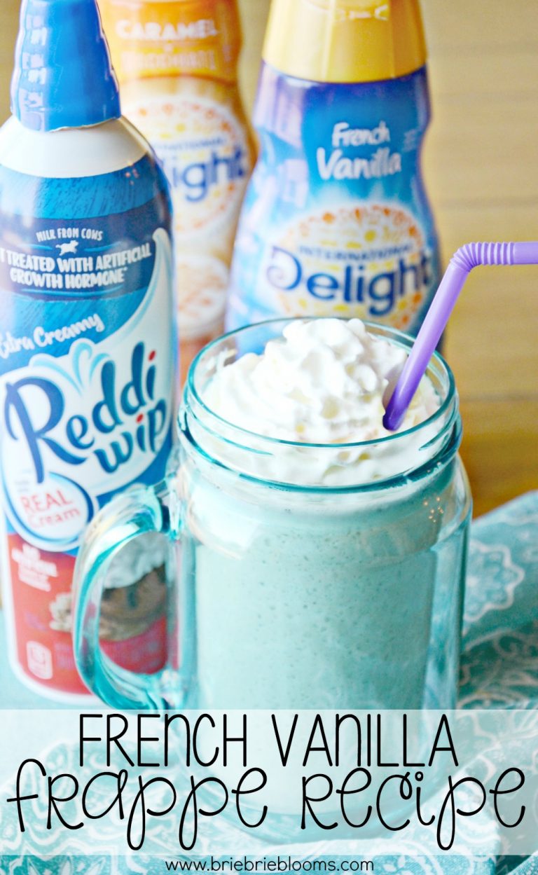 French Vanilla Frappe Recipe Brie Brie Blooms