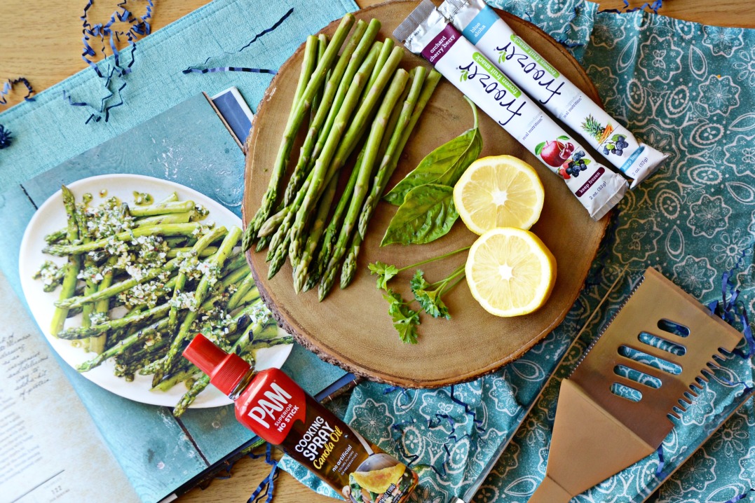 Outdoor entertaining doesn't have to be complicated with these easy grilling and other food ideas. Oprah's cookbook has personal stories and 115 recipes including this gorgeous grilled asparagus with mimosa dressing.