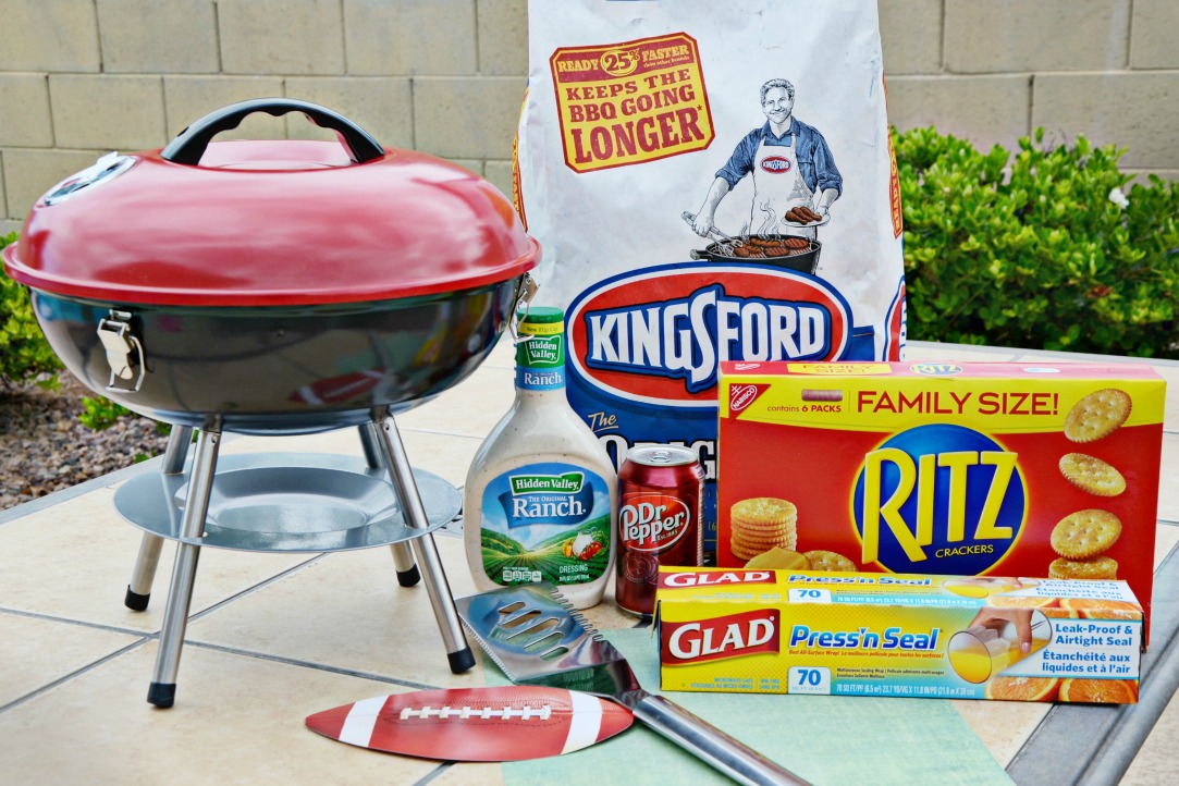 Get ready for football season with this deliciously easy grilling recipe for burgers marinated in Dr Pepper® then served smothered with Ranch dressing.
