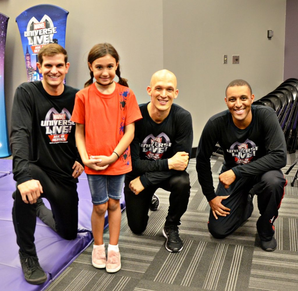 Behind the Scenes of Marvel Universe LIVE! - Brie Brie Blooms