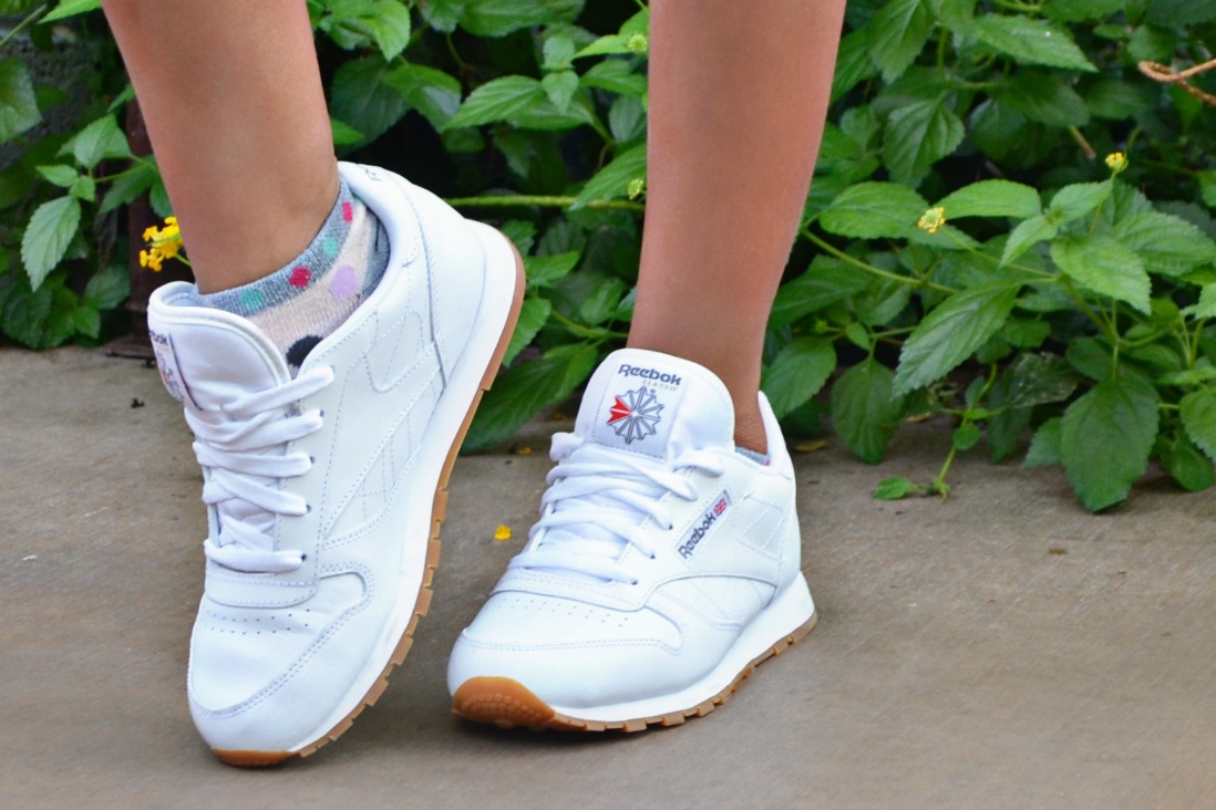 Reebok Classics were once a training shoe but now they're a classic and perfect for everyday wear. You and your daughters can match in the iconic shoes!