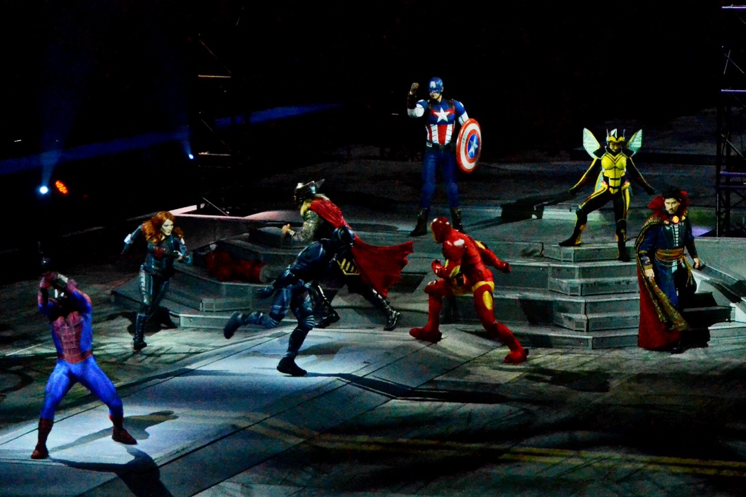 Behind the Scenes of Marvel Universe LIVE! was a great learning opportunity about an epic show that takes so much preparation and hard work to put on.