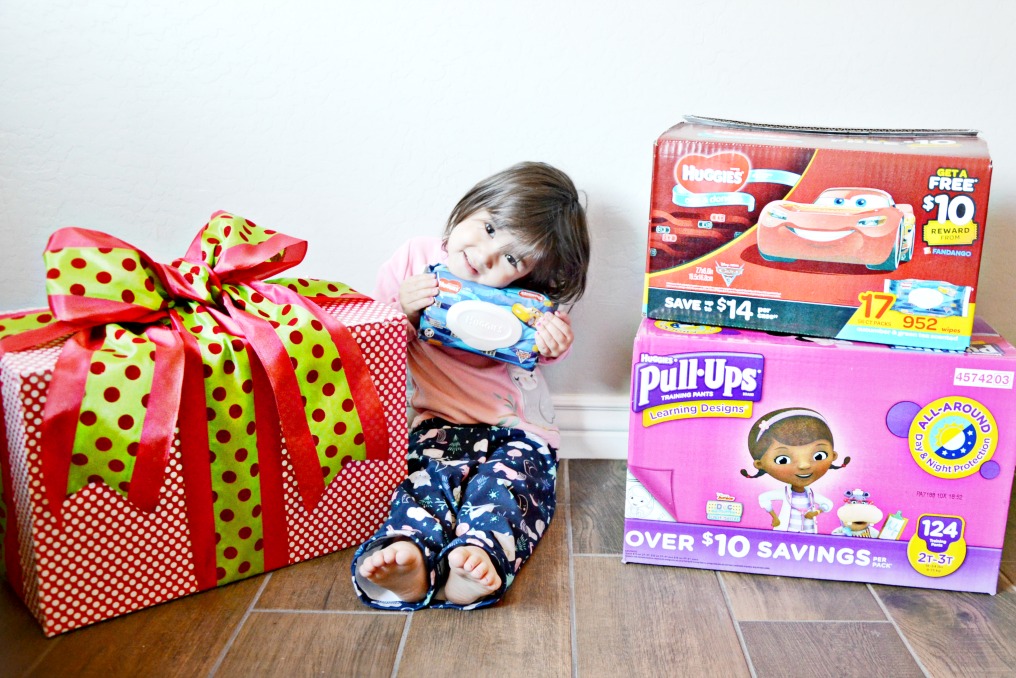 See how easy it is to make a recycled box holiday package craft for decoration or gifting with your used diaper boxes and holiday wrapping!