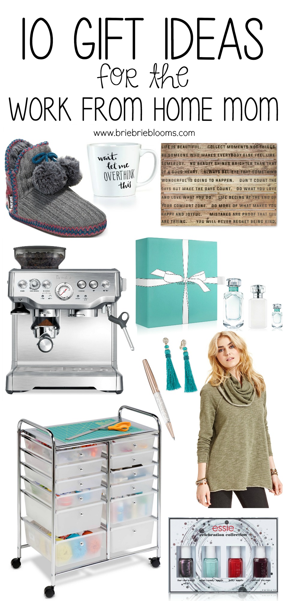 10 gift ideas for the work from home mom is a collection of gifts perfect for any mom spending her days working from a home office.