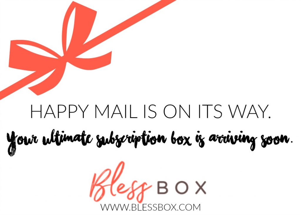 Bless Box Ultimate Subscription | Printable Gift Certificate Gift Idea