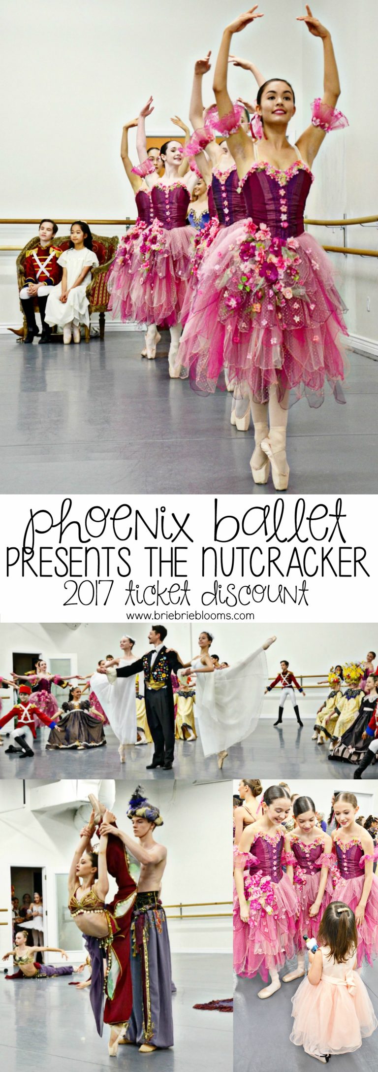 Phoenix Ballet presents The Nutcracker 2017 ticket discount Brie Brie