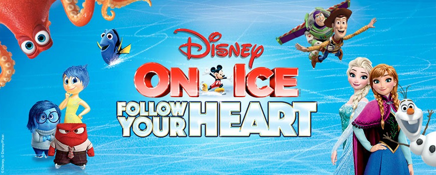 Disney On Ice Follow Your Heart is in Phoenix January 18-21. Use the Phoenix Discount Code for 20% off your tickets to see favorite Disney•Pixar characters.