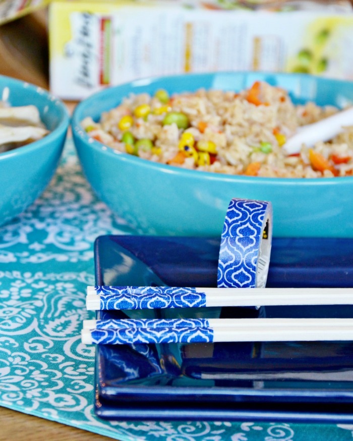 DIY chopsticks are a fun way to learn about a different culture from home.