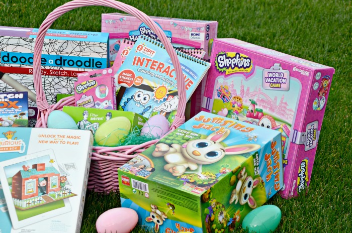 Make a great candy free Easter basket with these educational Easter basket ideas.