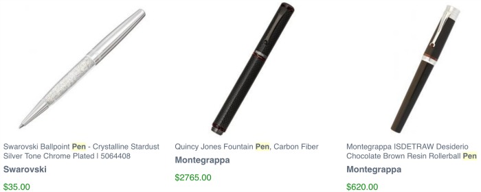 Retirement Gift Ideas for Women include luxury pens at low prices from My Gift Stop.