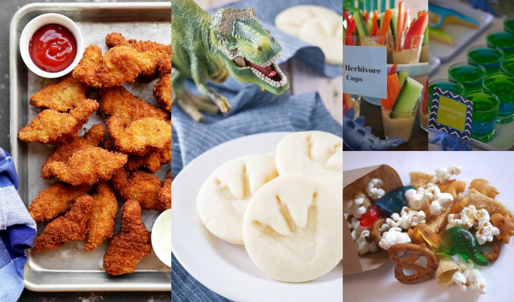 Plan the ultimate dinosaur party with these dinosaur party food ideas!