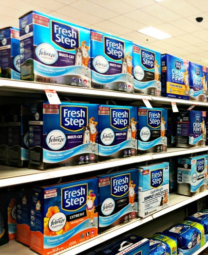 Purchase Fresh Step® Clean Paws™ from Target.