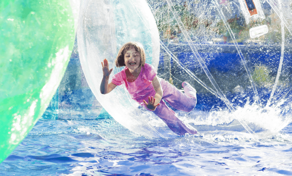 Have a day of family fun at The Inflatable Run, an all day event featuring fun for the entire family and a one mile obstacle course through inflatables!