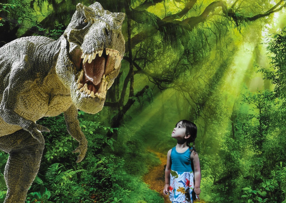 Take a photo with a T Rex at Pangea Land of the Dinosaurs in Scottsdale, Arizona!