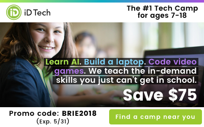 Save on your child's iD Tech registration with a STEM summer camp discount.