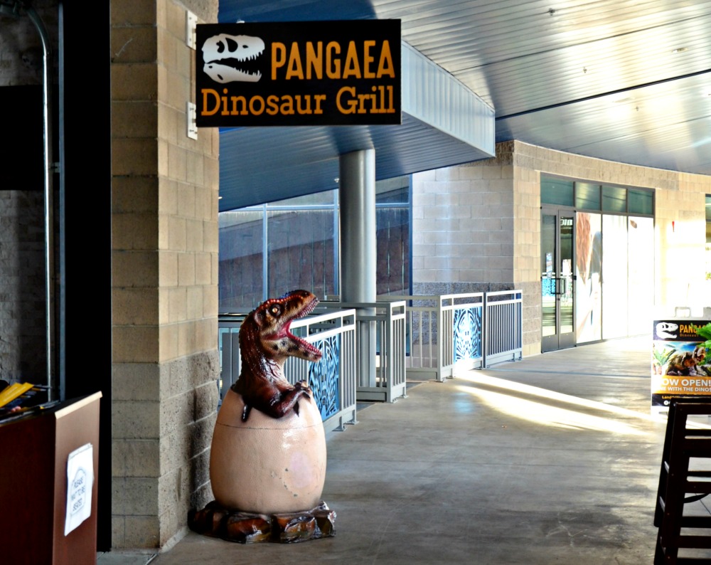 Host the ultimate dinosaur party at Pangaea Land of the Dinosaurs in Scottsdale, Arizona. All guests receive pizza from the Pangaea Dinosaur Grill!