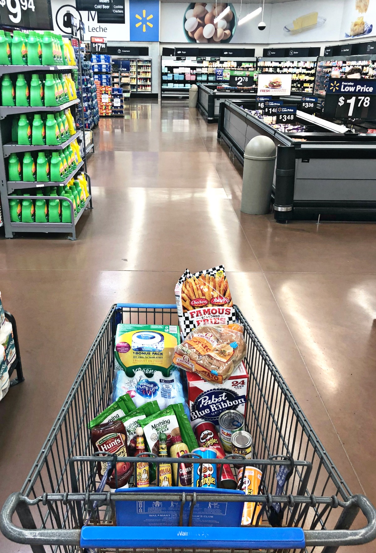 Purchase everything needed for your Dinner in the Desert Burger Bar Party at Walmart.