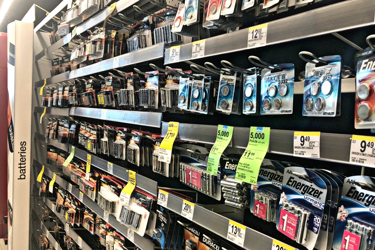 Pick up your Energizer® Ultimate Lithium™ batteries at Walgreens where from now until 6/30, earn 5,000 loyalty points when you buy an 8 pack or larger.