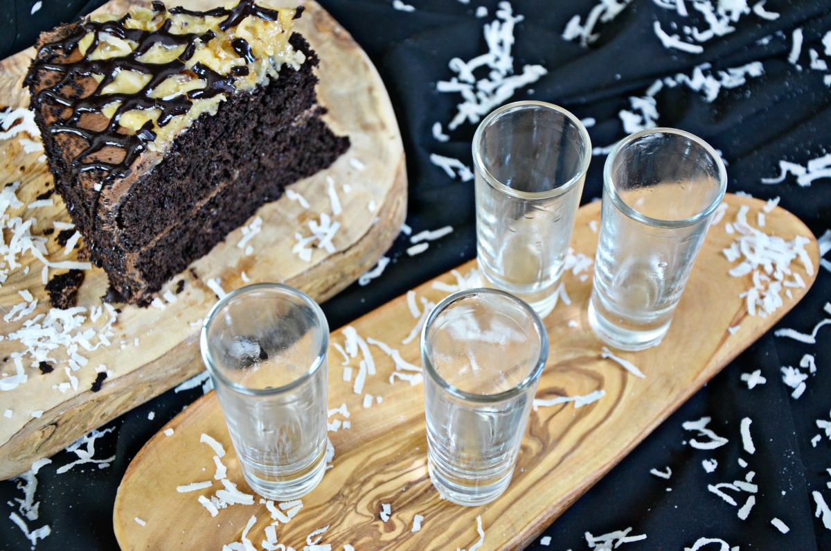 They'll love the cake but it's the german chocolate shooters that will have them asking to visit again soon.