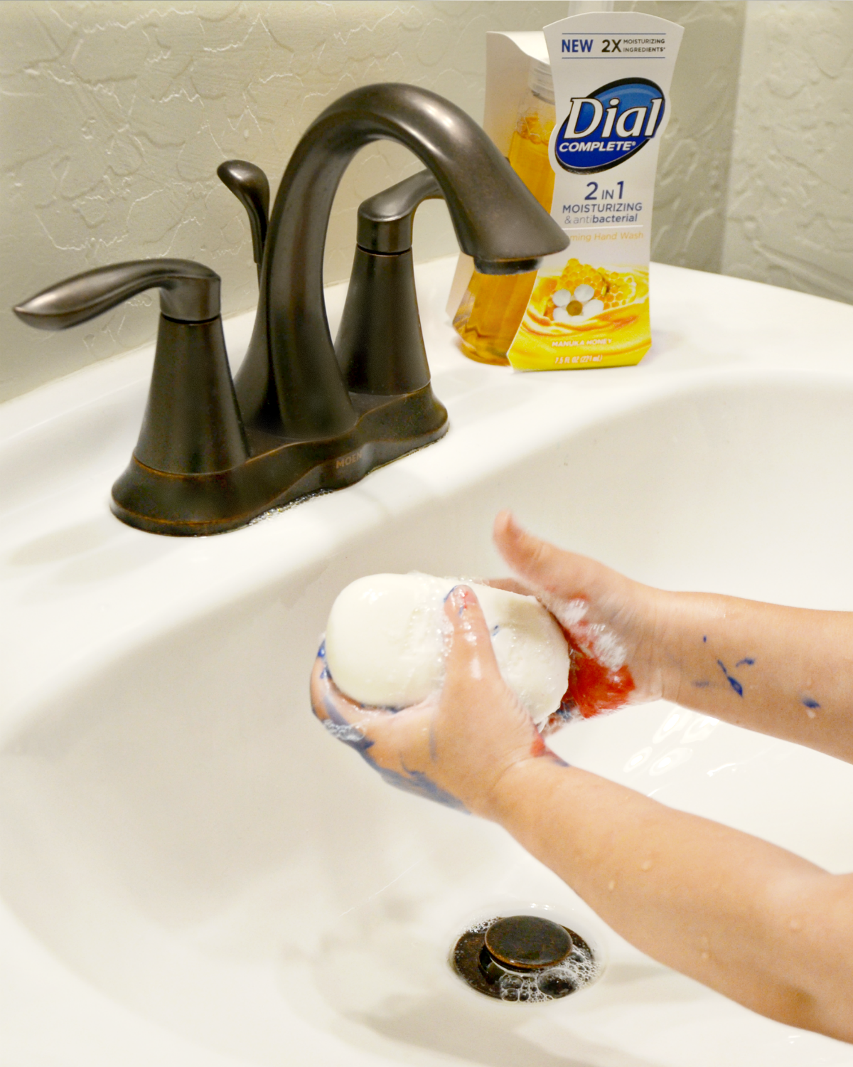 Dial® makes clean up from messy summer projects so easy!