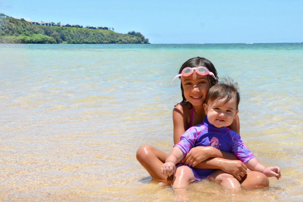 Relaxing in the water is one of our 10 reasons to plan a family beach vacation.