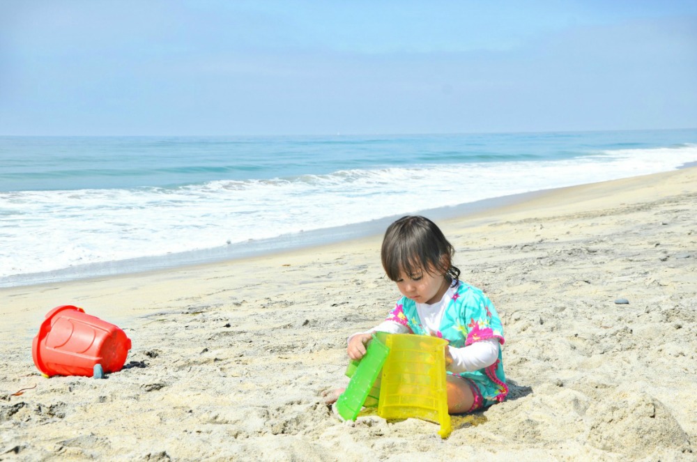 Building sand castles are one of our 10 reasons to plan a family beach vacation.