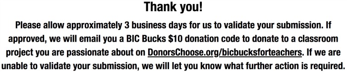 It's easy to help support local public teachers and classroom projects with DonorsChoose.org and BIC Bucks for Teachers.