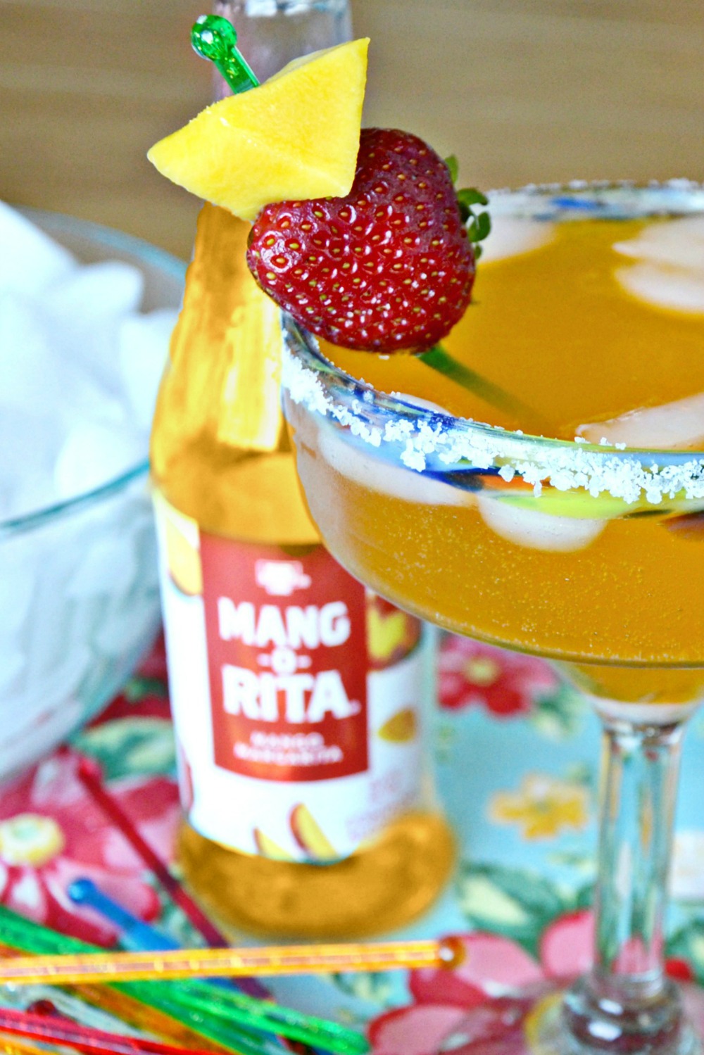 Add the Mang-O-Rita to your summer party plans.
