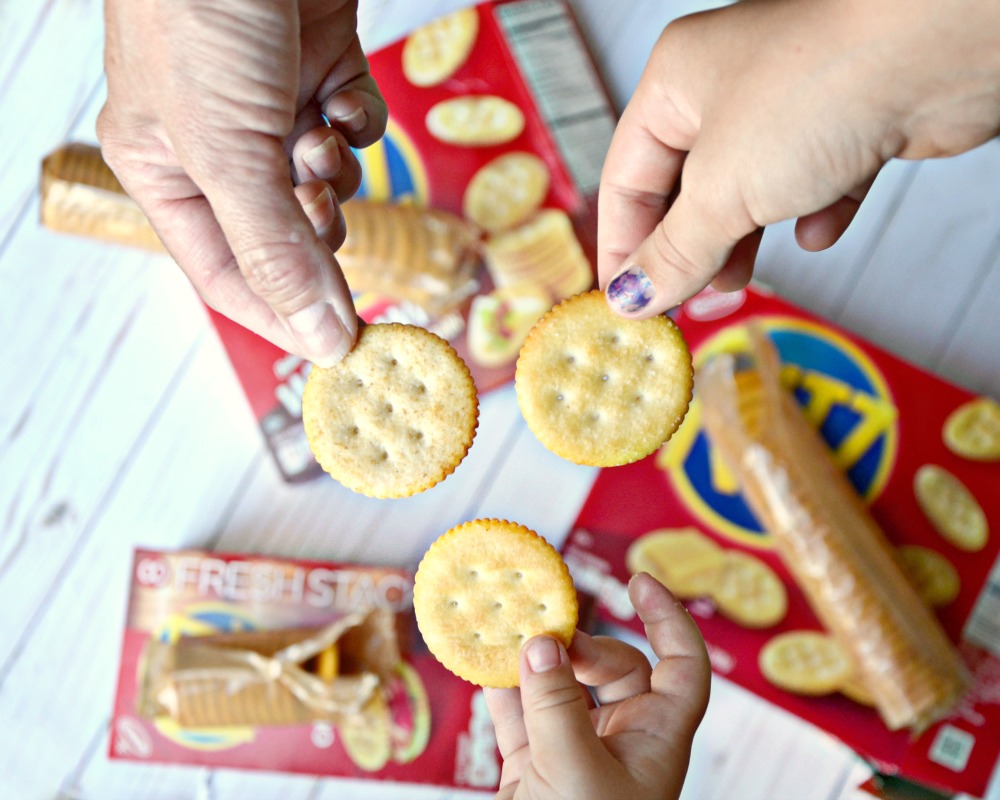 Stock up on RITZ Crackers to give your family a variety of snack options.