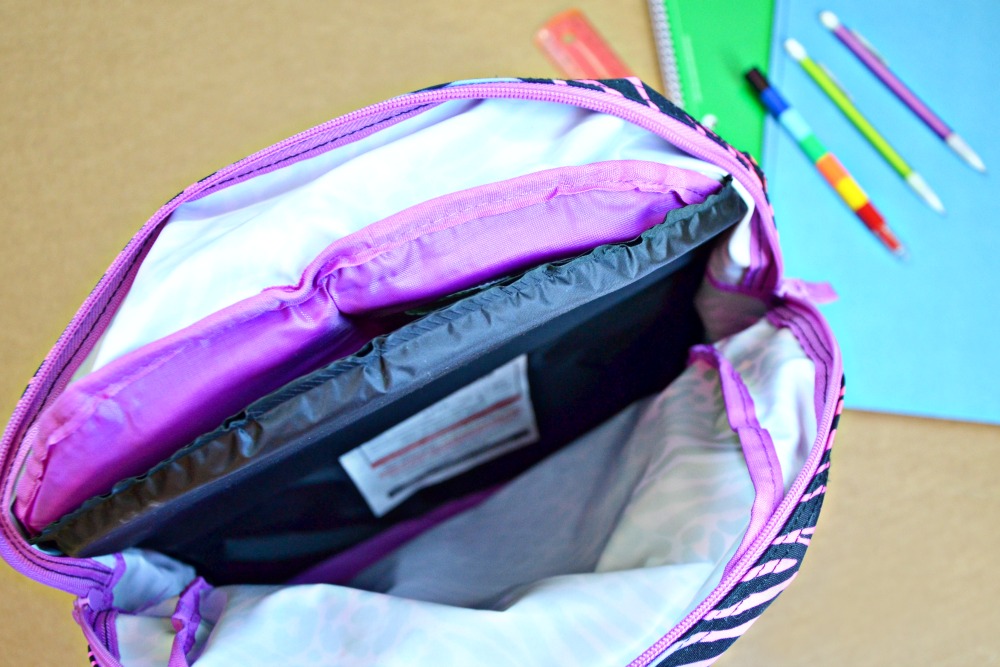 A lightweight bulletproof backpack insert is easy to add to your child's school bag.