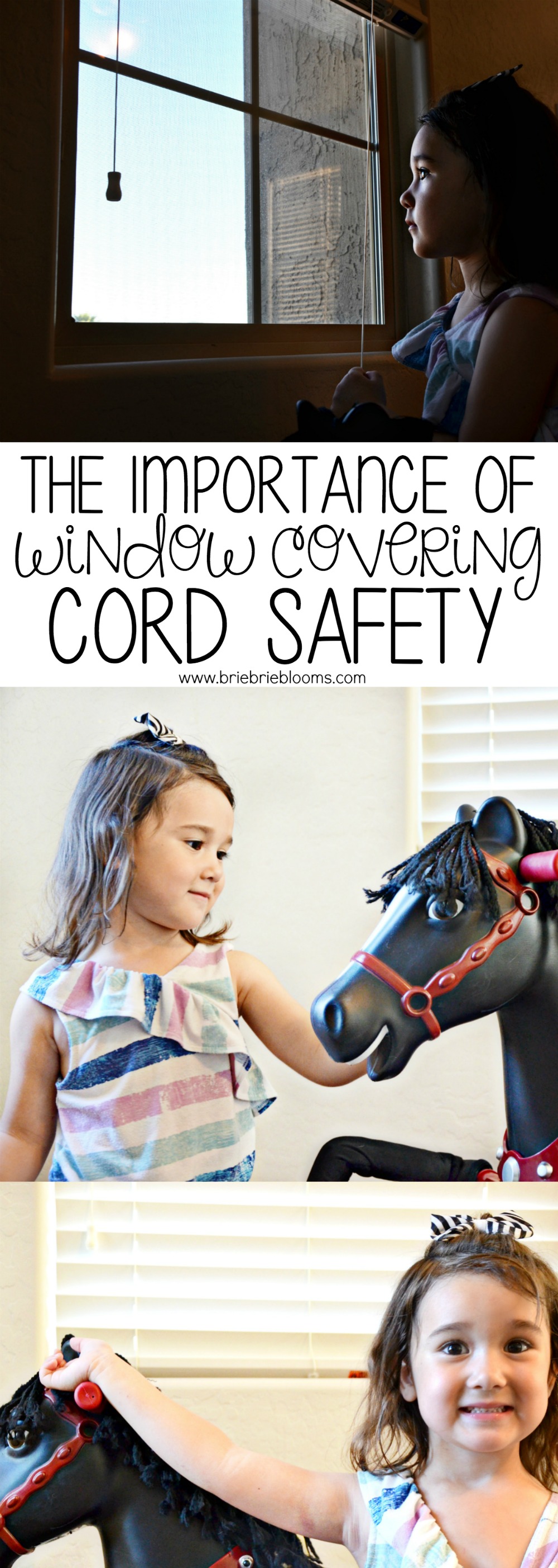 Parents and caregivers much recognize the importance of window covering cord safety with the hazard of strangulation to infants and young children.