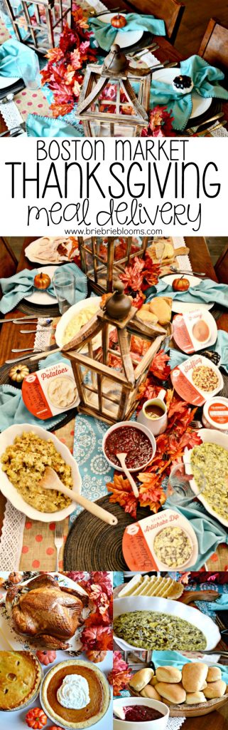 Boston Market Thanksgiving Meal Delivery - Brie Brie Blooms