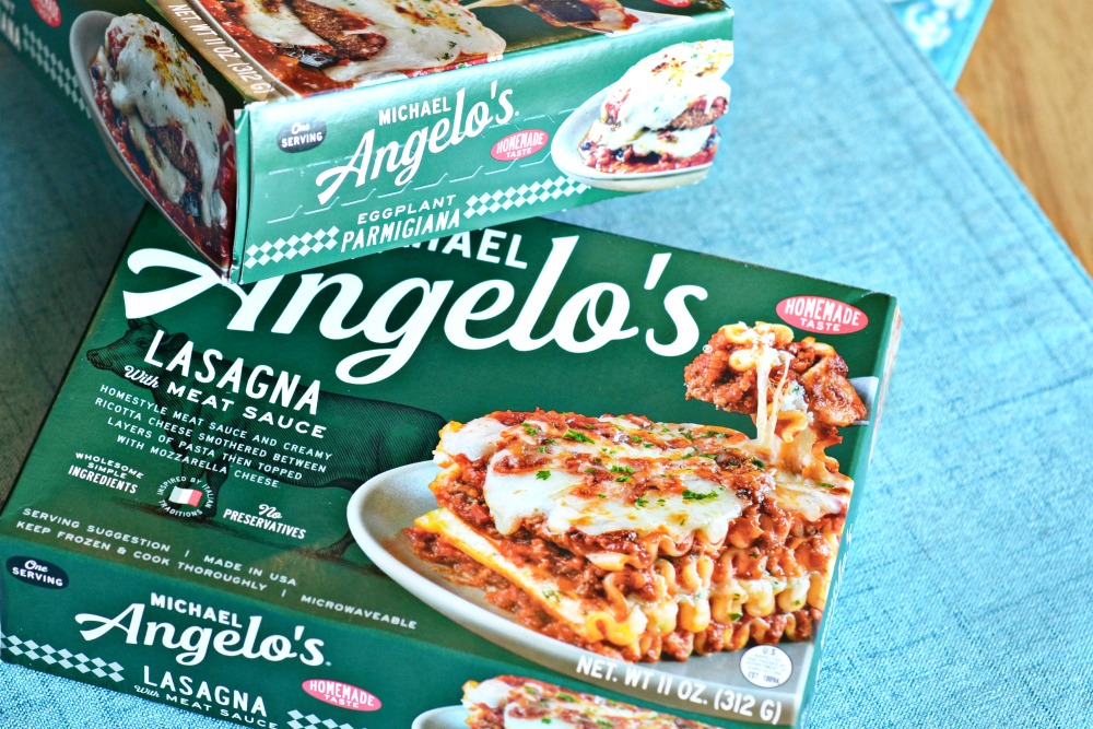 Michael Angelo's single serve meals are great for your busiest days.