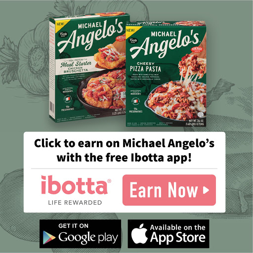 Earn cash back from ibotta on your Michael Angelo's meal purchases.